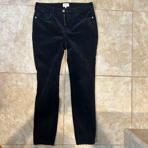 Midnight blue corduroy pants